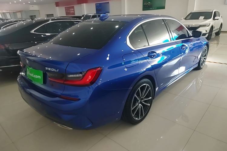 Used BMW 3 Series 2020 320Li M Sport Package Rear Right 45 Deg
