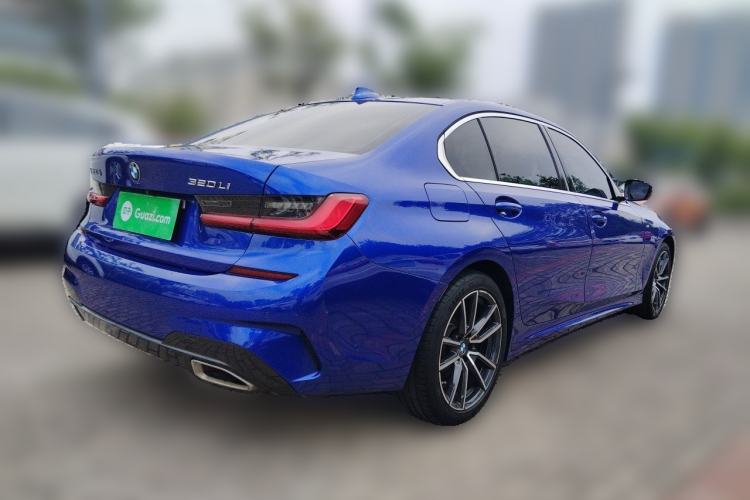 Used BMW 3 Series 2020 320Li M Sport Package Rear Right 45 Deg
