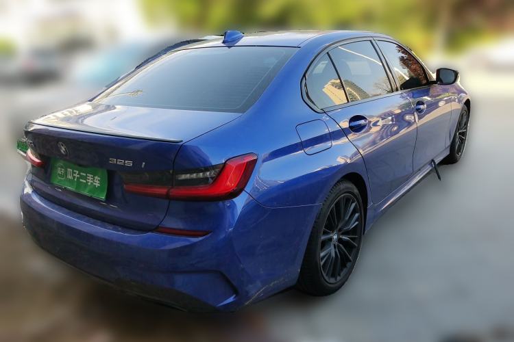 Used BMW 3 Series 2020 325Li M Sport Night Edition Package Rear Right 45 Deg
