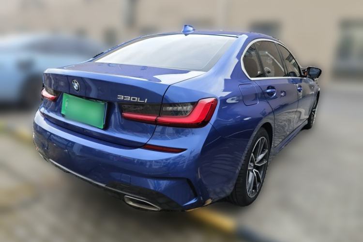 Used BMW 3 Series 2020 325Li M Sport Package Rear Right 45 Deg