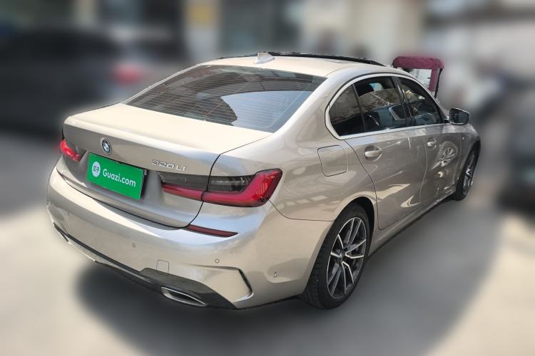 Used BMW 3 Series 2020 320Li M Sport Package Rear Right 45 Deg