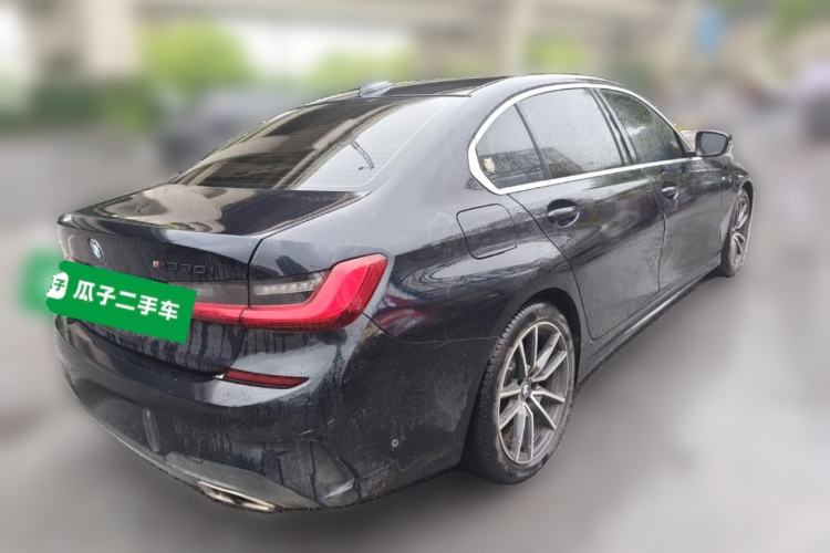 Used BMW 3 Series 2020 325Li M Sport Package Rear Right 45 Deg