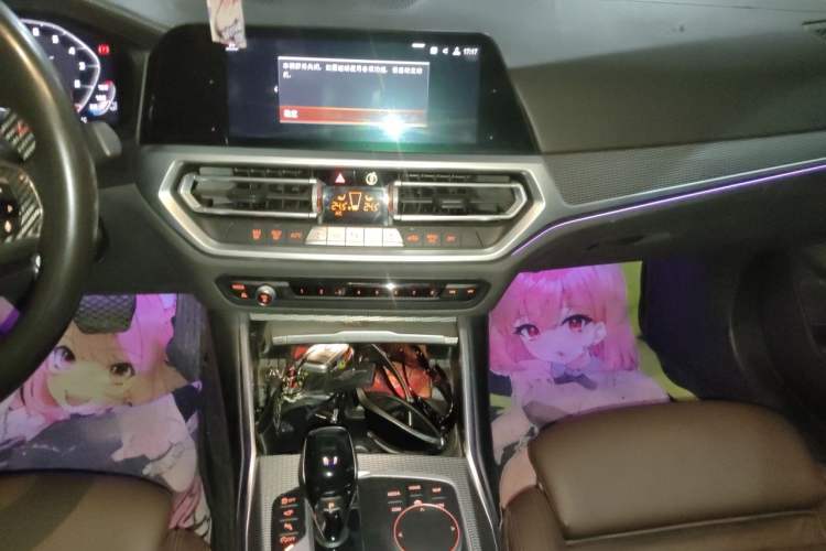 Used BMW 3 Series 2020 325i M Sport Night Edition package Audio And AC Panel
