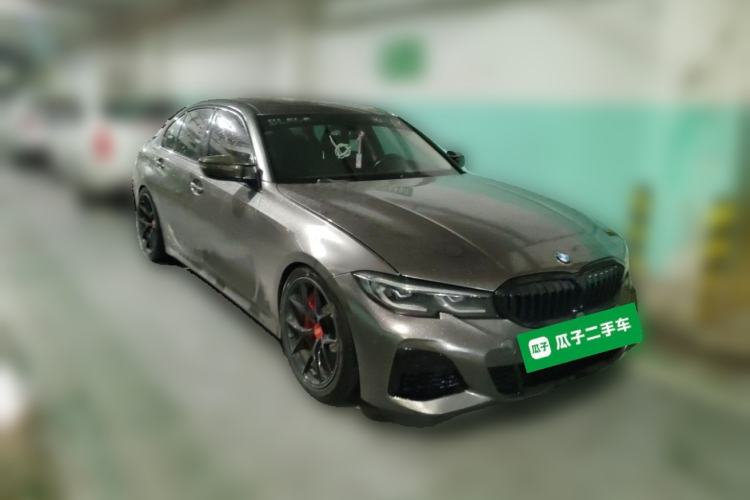 Used BMW 3 Series 2020 325i M Sport Night Edition package Front Right 45 Deg