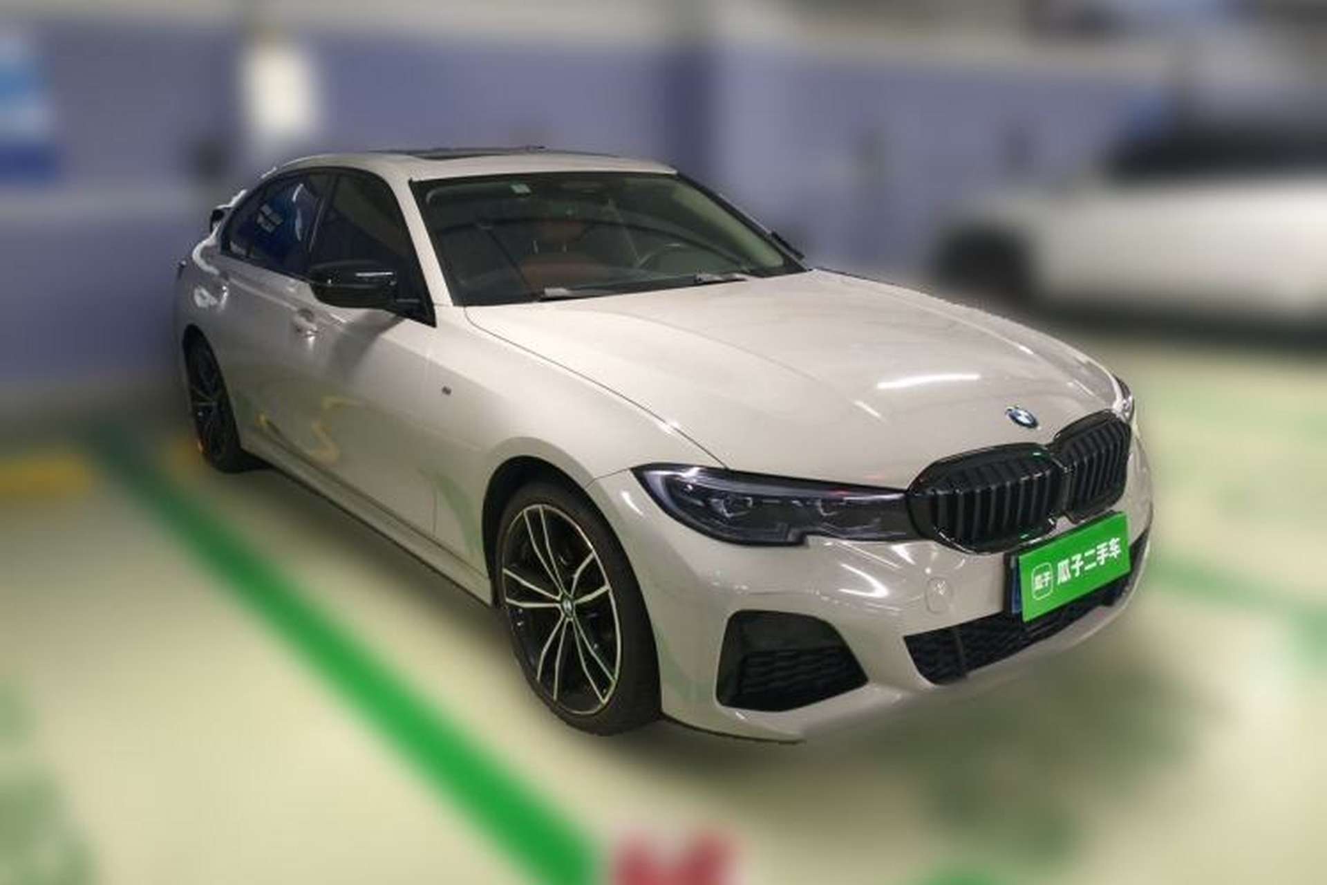 Used BMW 3 Series 2020 330Li xDrive M Sport Night Edition Front Right 45 Deg