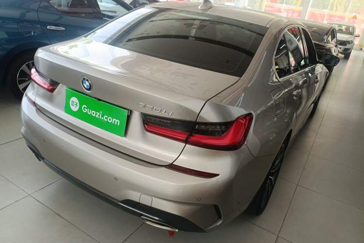 Used BMW 3 Series 2020 320Li M Sport Package Rear Right 45 Deg