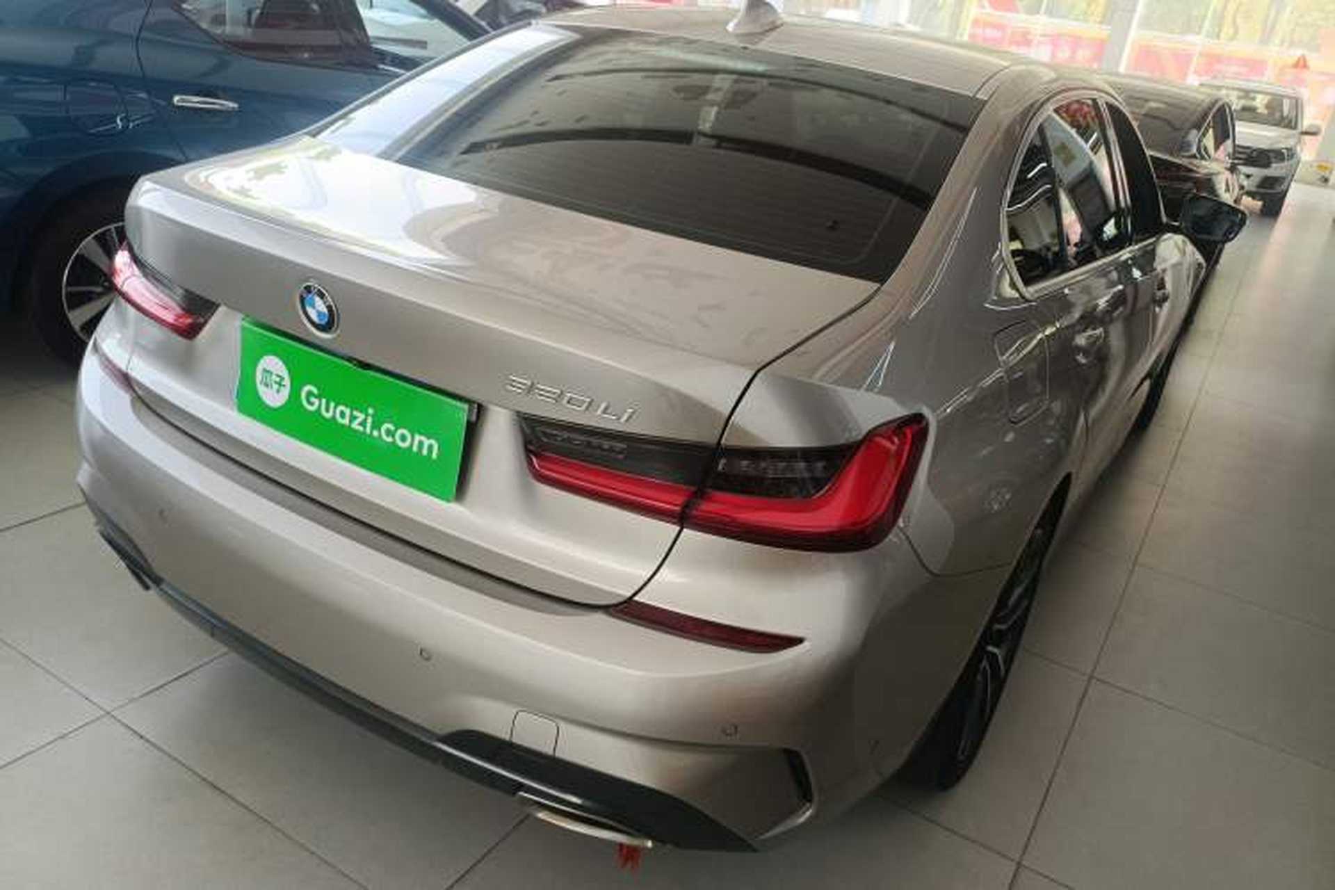 Used BMW 3 Series 2020 320Li M Sport Package Rear Right 45 Deg