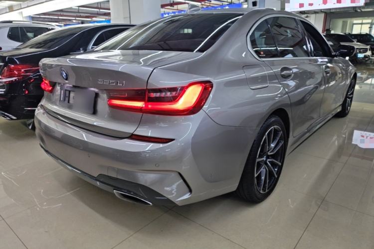 Used BMW 3 Series 2020 320Li M Sport Package Rear Right 45 Deg