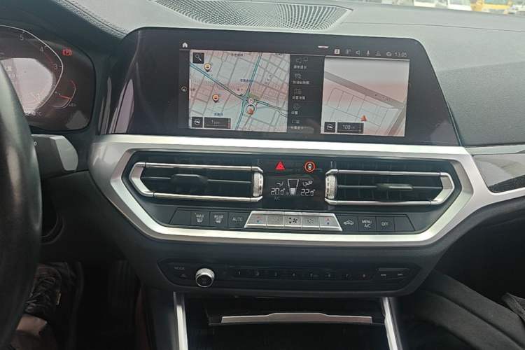 Used BMW 3 Series 2020 Restyled 325Li M Sport Package Audio And AC Panel