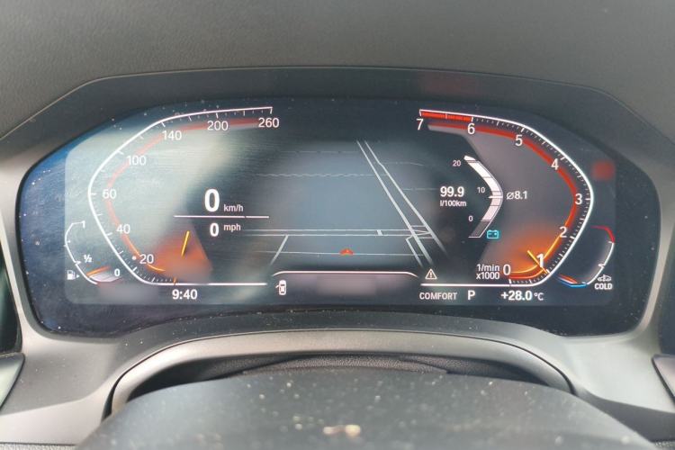 Used BMW 3 Series 2020 Facelifted 325Li M Sport Night Edition Package Instrument Cluster