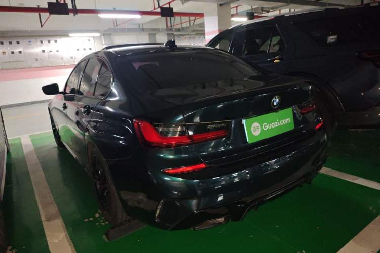 Used BMW 3 Series 2020 325i M Sport Package Rear Left 45 Deg