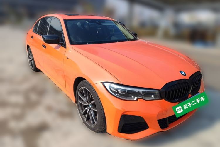 Used BMW 3 Series 2020 325Li M Sport Package Front Right 45 Deg