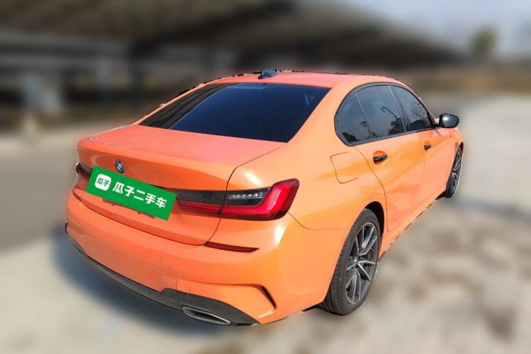 Used BMW 3 Series 2020 325Li M Sport Package Rear Right 45 Deg
