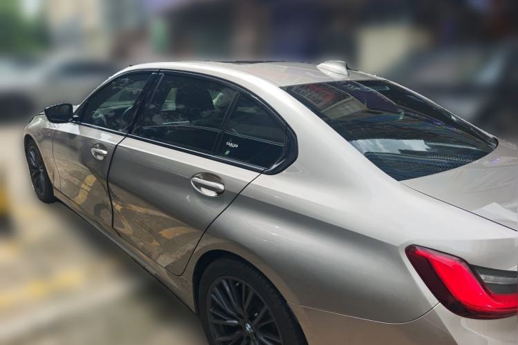 Used BMW 3 Series 2020 Facelifted 325Li M Sport Night Edition Package Rear Left 45 Deg