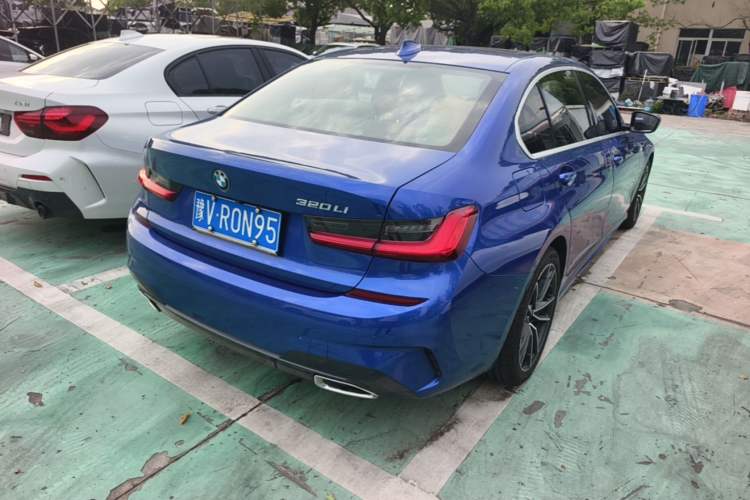 Used BMW 3 Series 2020 320Li M Sport Package Rear Right 45 Deg