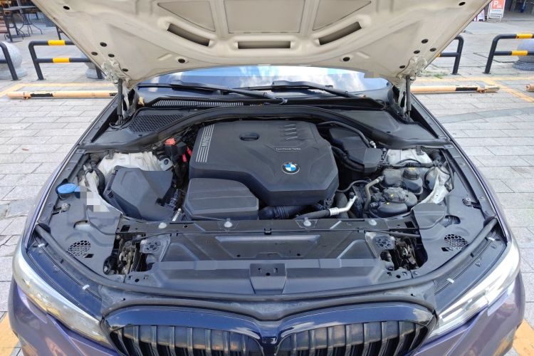 Used BMW 3 Series 2020 325i M Sport Night Edition package Engine Bay