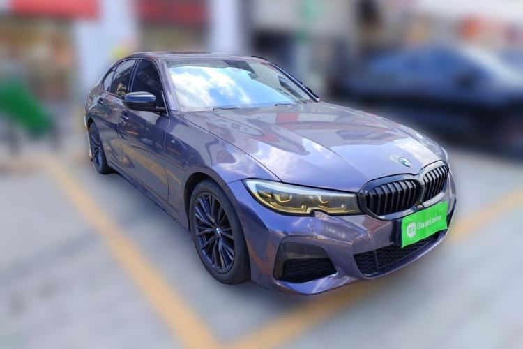 Used BMW 3 Series 2020 325i M Sport Night Edition package Front Right 45 Deg