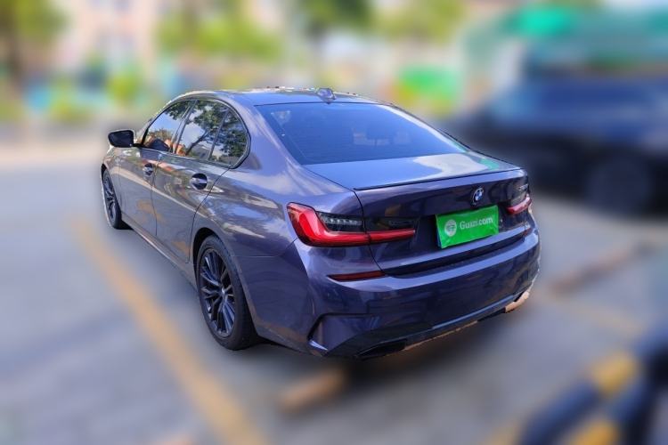 Used BMW 3 Series 2020 325i M Sport Night Edition package Rear Left 45 Deg