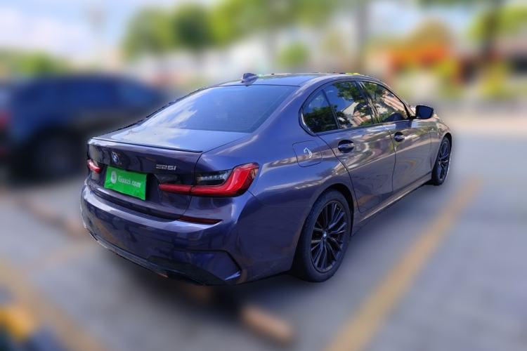 Used BMW 3 Series 2020 325i M Sport Night Edition package Rear Right 45 Deg