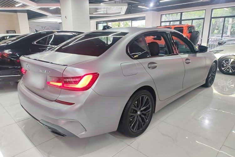 Used BMW 3 Series 2020 Facelifted 325Li M Sport Night Edition Package Rear Right 45 Deg