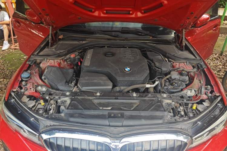 Used BMW 3 Series 2020 325Li M Sport Package Engine Bay