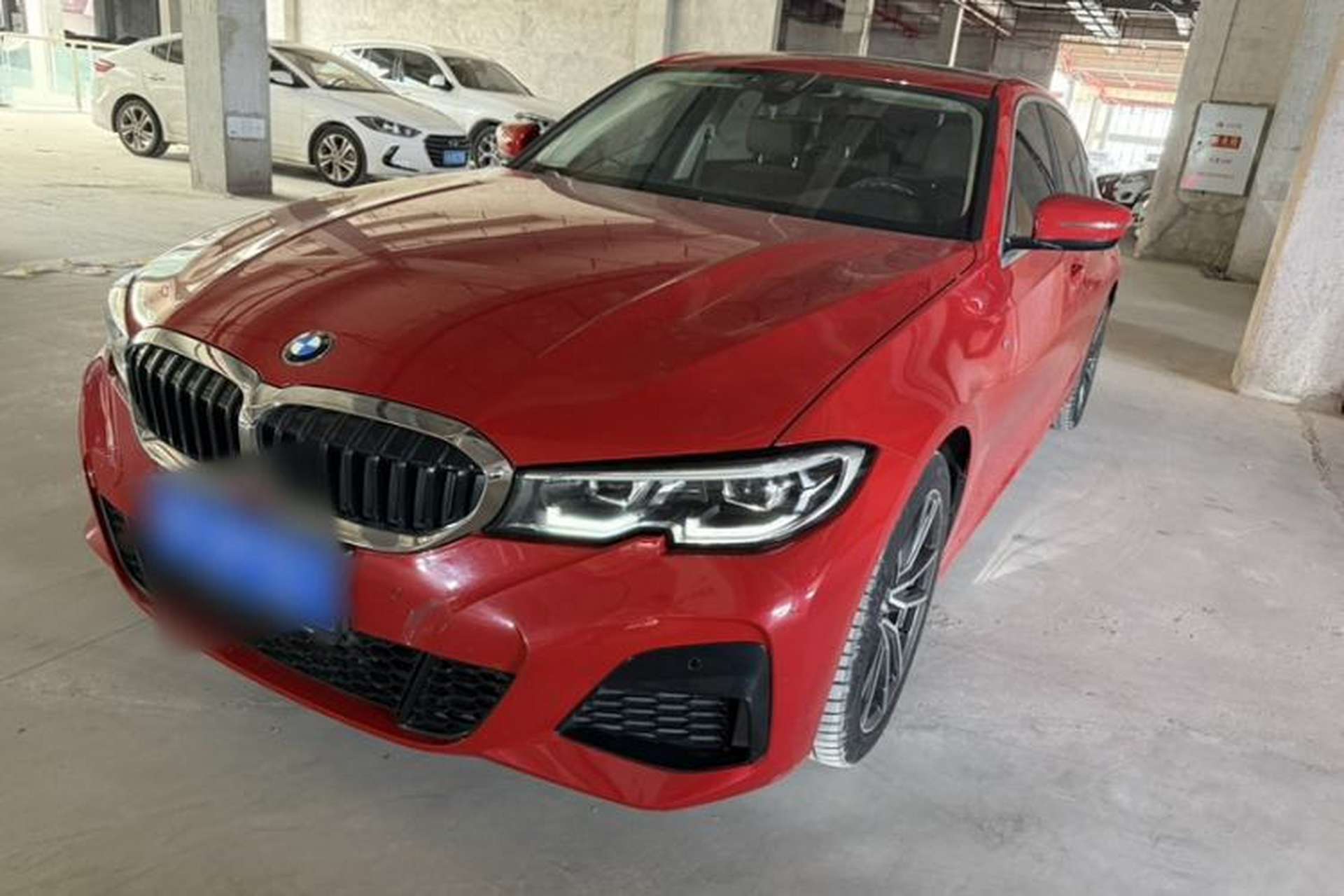 Used BMW 3 Series 2020 Restyled 325Li M Sport Package Front Left 45 Deg
