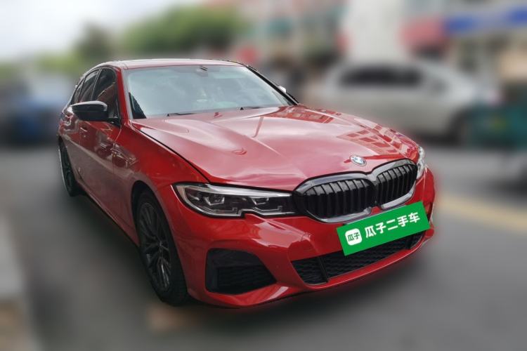 Used BMW 3 Series 2020 325i M Sport Night Edition package Front Right 45 Deg