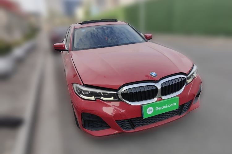 Used BMW 3 Series 2020 325Li M Sport Package Front Right 45 Deg