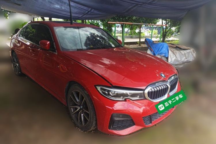 Used BMW 3 Series 2020 325Li M Sport Package Front Right 45 Deg