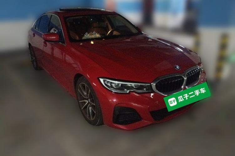 Used BMW 3 Series 2020 325Li M Sport Package Front Right 45 Deg