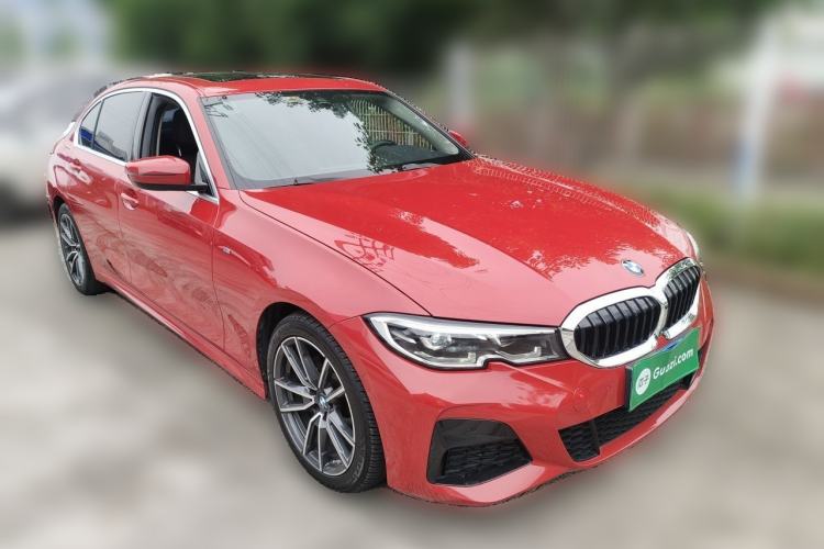 Used BMW 3 Series 2020 325Li M Sport Package Front Right 45 Deg