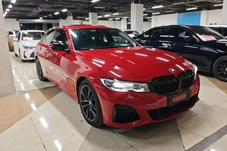 Used BMW 3 Series 2020 325Li M Sport Night Edition Package Front Right 45 Deg