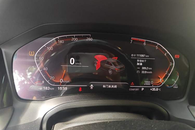 Used BMW 3 Series 2020 325Li M Sport Package Instrument Cluster