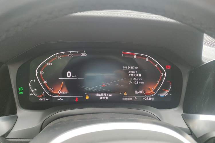 Used BMW 3 Series 2020 325Li M Sport Package Instrument Cluster
