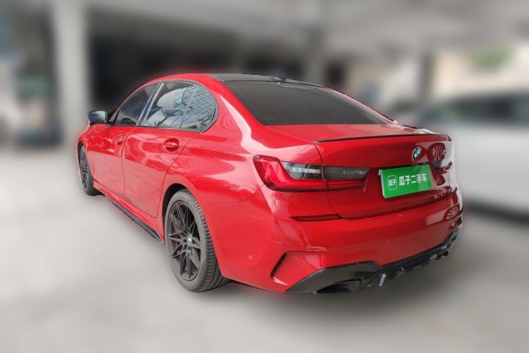 Used BMW 3 Series 2020 325Li M Sport Night Edition Package Rear Left 45 Deg