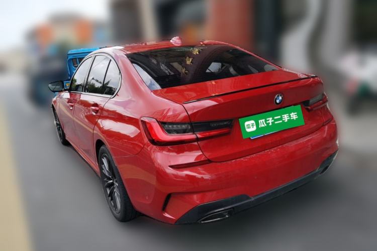 Used BMW 3 Series 2020 325i M Sport Night Edition package Rear Left 45 Deg