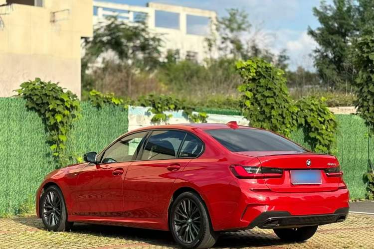 Used BMW 3 Series 2020 Facelifted 325Li M Sport Night Edition Package Rear Left 45 Deg