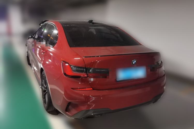 Used BMW 3 Series 2020 325Li M Sport Night Edition Package Rear Left 45 Deg