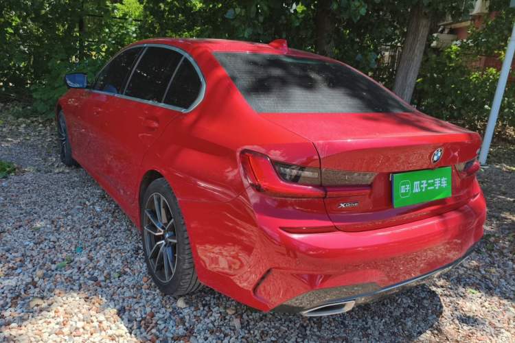 Used BMW 3 Series 2020 Restyled 325Li M Sport Package Rear Left 45 Deg
