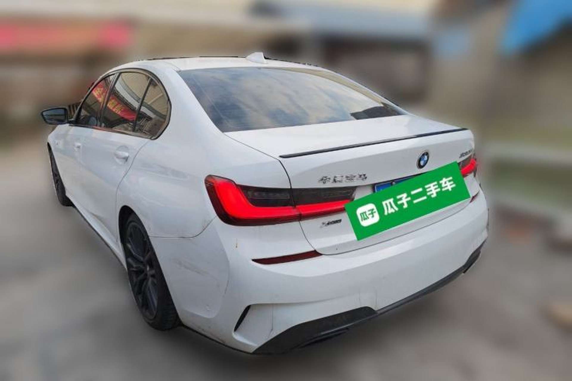 Used BMW 3 Series 2020 325Li M Sport Night Edition Package Rear Left 45 Deg