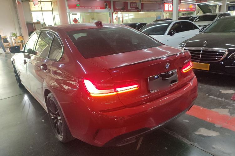Used BMW 3 Series 2020 Facelifted 325Li M Sport Night Edition Package Rear Left 45 Deg
