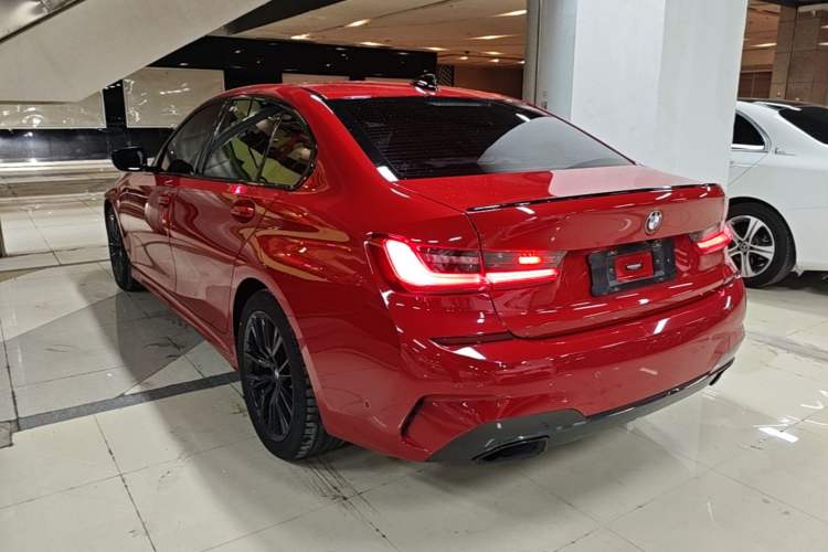 Used BMW 3 Series 2020 325Li M Sport Night Edition Package Rear Left 45 Deg