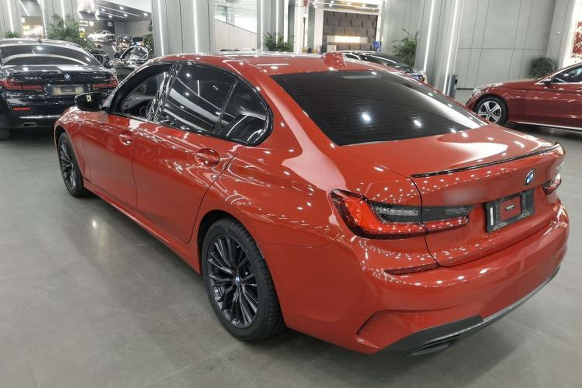 Used BMW 3 Series 2020 325Li M Sport Night Edition Package Rear Left 45 Deg
