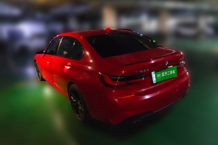 Used BMW 3 Series 2020 325Li M Sport Night Edition Package Rear Left 45 Deg