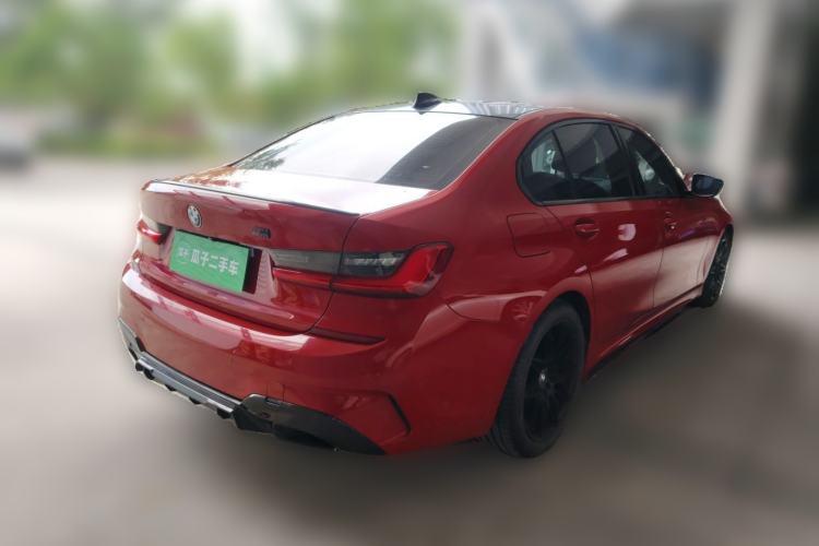 Used BMW 3 Series 2020 325Li M Sport Night Edition Package Rear Right 45 Deg