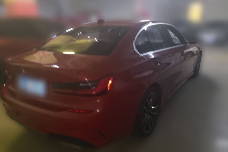 Used BMW 3 Series 2020 320Li M Sport Package Rear Right 45 Deg