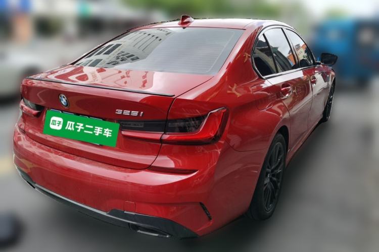 Used BMW 3 Series 2020 325i M Sport Night Edition package Rear Right 45 Deg