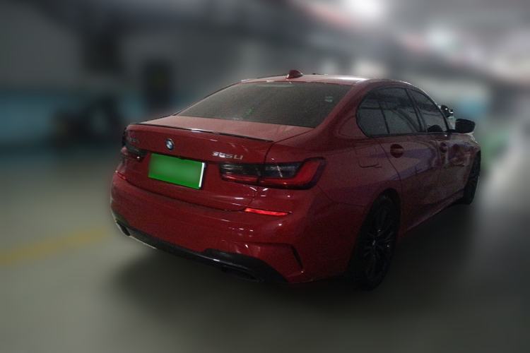 Used BMW 3 Series 2020 Facelifted 325Li M Sport Night Edition Package Rear Right 45 Deg