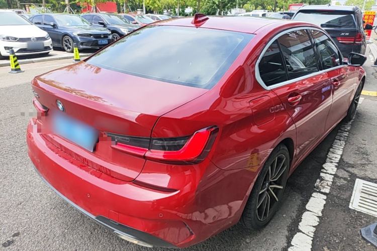 Used BMW 3 Series 2020 320Li M Sport Package Rear Right 45 Deg