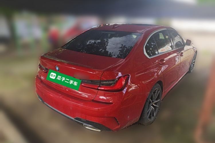 Used BMW 3 Series 2020 325Li M Sport Package Rear Right 45 Deg